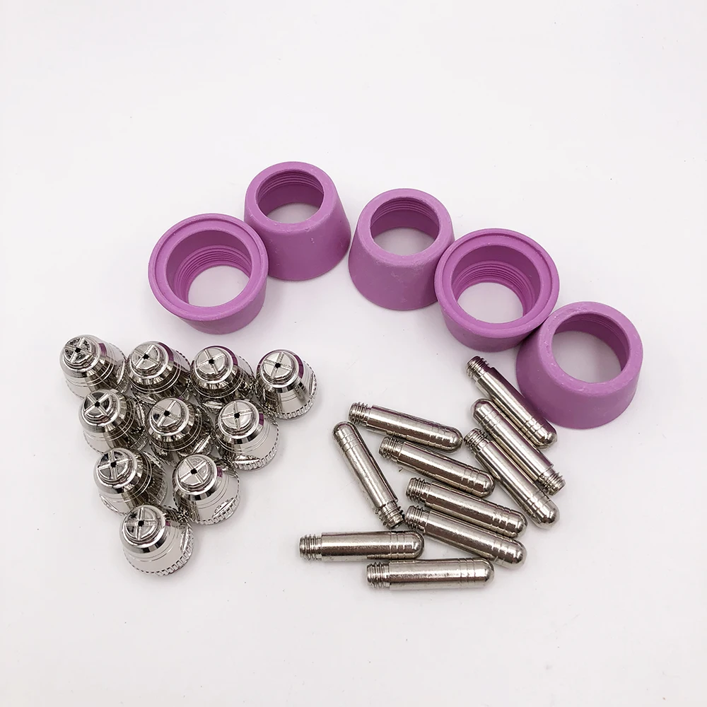 

Electrode 20PCS +Tip 20PCS +Shield cup 10PCS for SG55 SG-55 AG60 AG-60 torch consumables