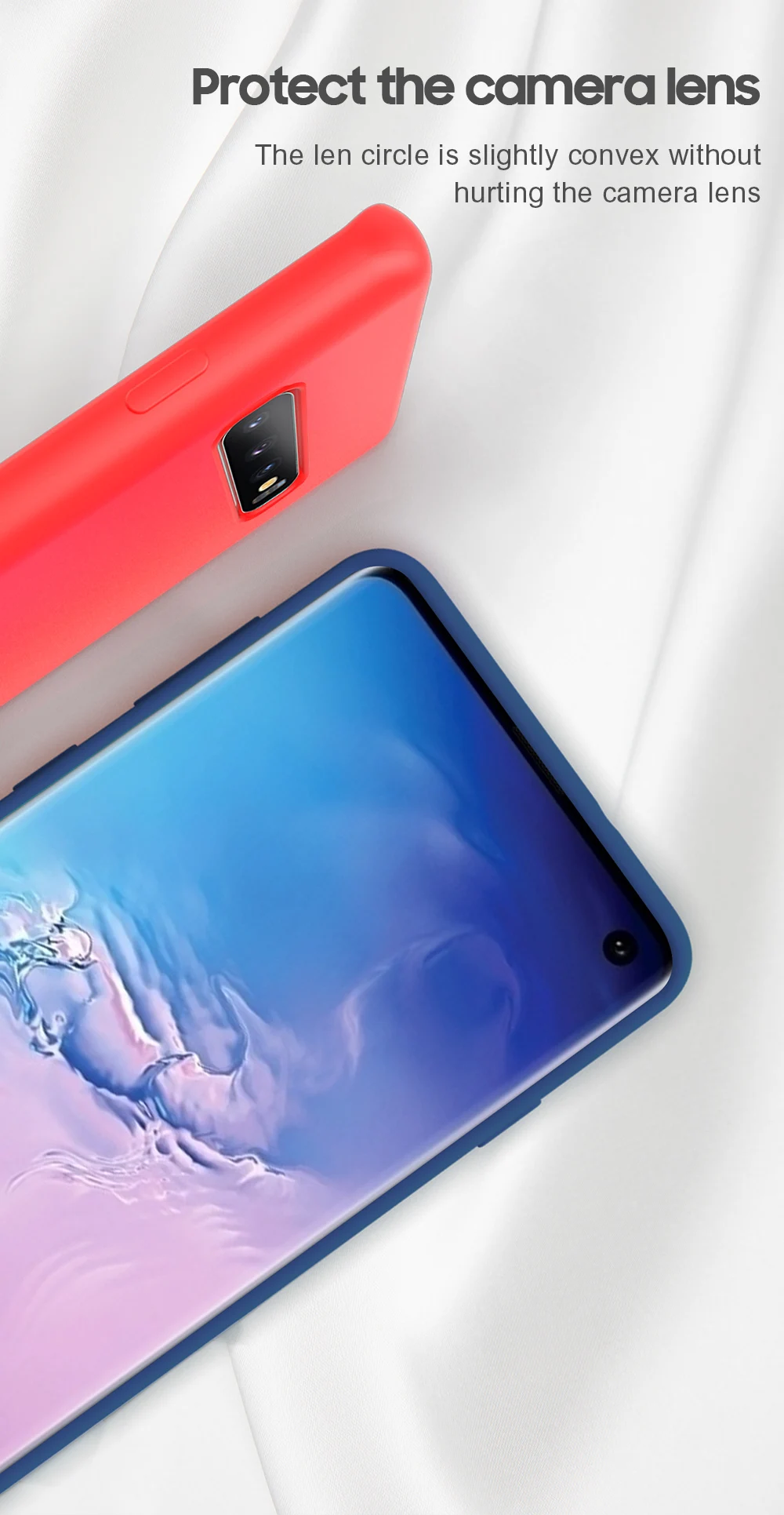 Ультратонкий силиконовый чехол для SAMSUNG Galaxy S10 S9 S8 S11 Plus S10e S11e Note 8 9 10 5G чехол