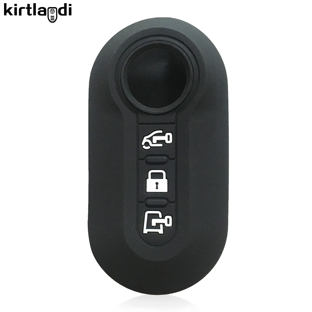 Силиконовый чехол для ключей Fiat Ducato Citroen Jumper Peugeot Boxer 3 с кнопками пульта защита -