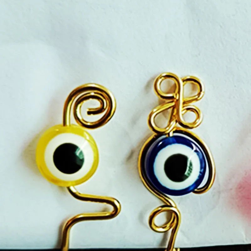 1 шт. спиральное накладное кольцо для носа от сглаза манжета без пирсинга клипса