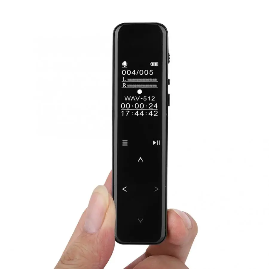 Цифровой диктофон M19 с голосовой активацией сенсорным экраном устройство записи