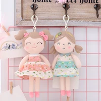 gloveleya plush dolls spring girl keychain plush toy doll for christmas gifts for kids decoration gift