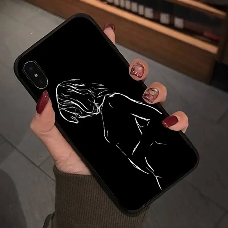 Минималистичный стиль серии Twerk It сексуальный Lineluxury мобильный чехол для Samsung Galaxy