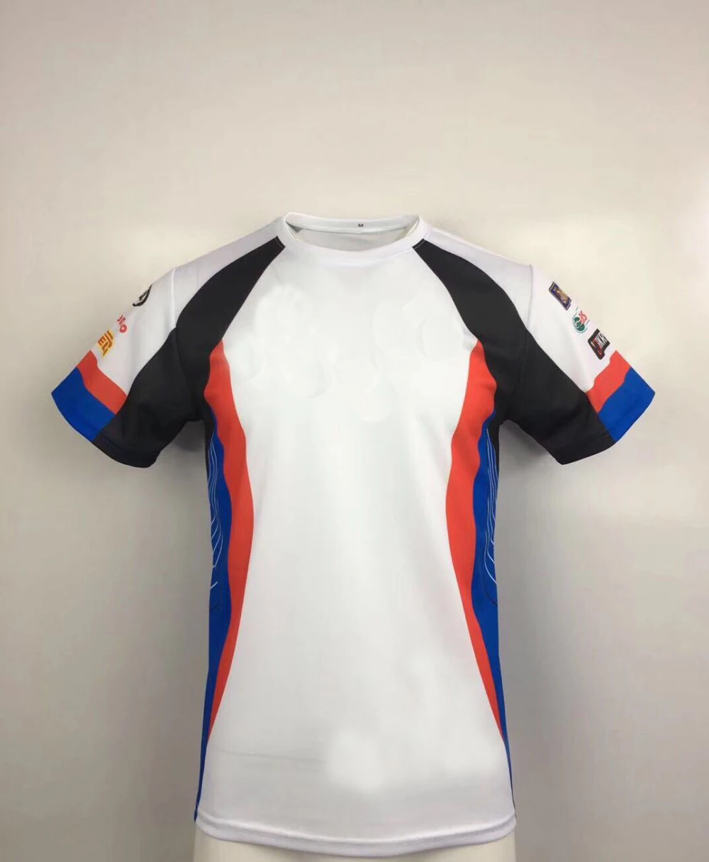 

Hot Sale Motorrad Motorsport Motorcycle T-shirt Cycling Outdoor Polyester Quick-Drying T-shirt Jersey For BMW Team GS Racing