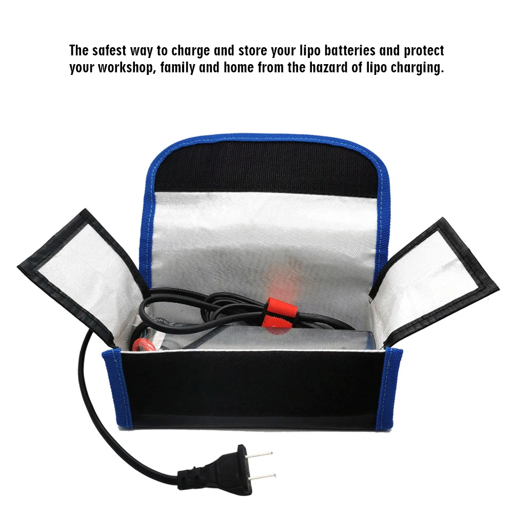 DXF-Mini BOLSA DE SEGURIDAD PARA Drones de carreras, resistente al fuego, impermeable, a prueba de explosiones, bater&iacute;a Lipo port&aacute;til-5