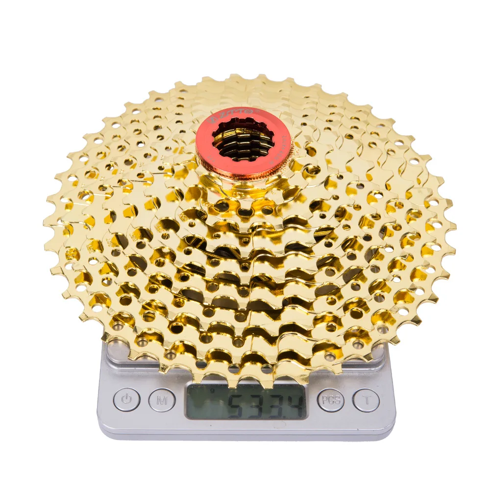 

ZTTO 9 Speed 11-40T MTB Bicycle Cassette Flywheel Cassette Wide Ratio Freewheel Mountain Bike Sprocket Compatible with Sunrace