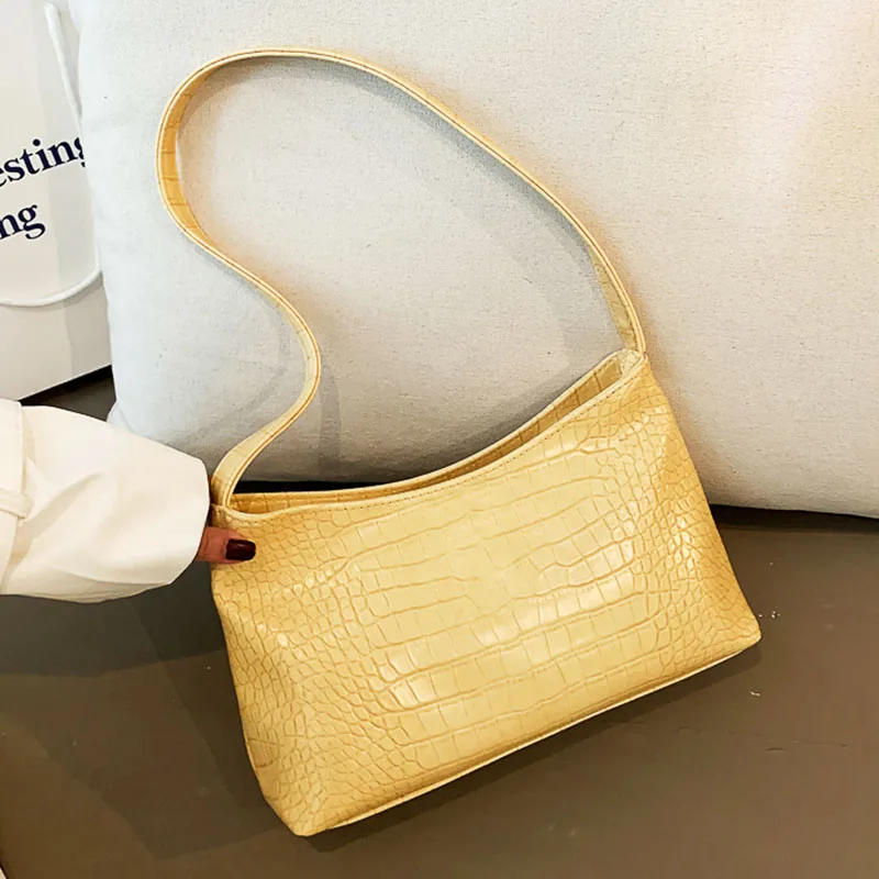 

Women Bags 2020 Design Stone Pattern Leather Shoulder Bags Ladies Vintage Totes Bag Luxury Purses and handbags Women Pack