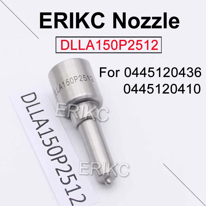 

DLLA150P2512 Diesel Injector Fuel Nozzle Tip DLLA 150 P 2512 Injection Nozzle Sprayer 0 433 172 512 for 0445120436 0445120410