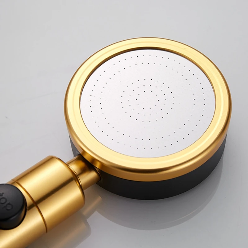 

K1KA High Pressure Large Panel Handheld Shower Head Bathroom 360 Degree Rotation Showerhead with On/Off Pause Switch
