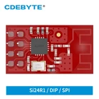 Модуль Ebyte SI24R1, 0 дБм, 300 м, маленький размер, SPI, 2,4 ГГц, с антенной PCB