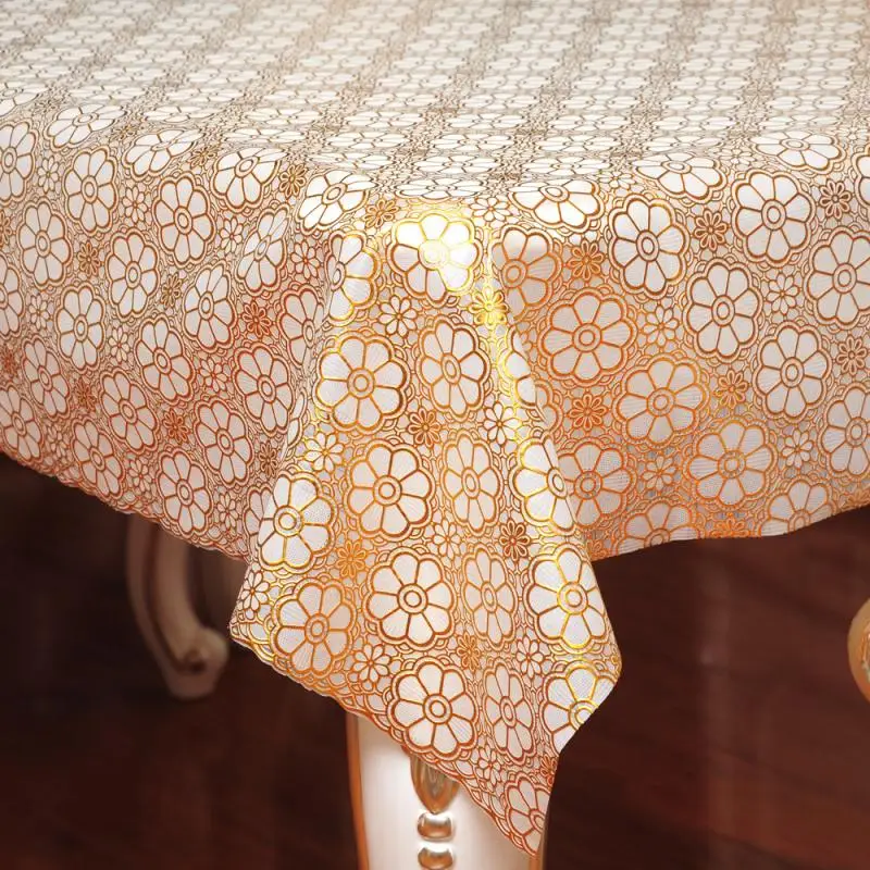 1 шт. PVC скатерть для скатерти прямоугольные Водонепроницаемый Клеенка на столе в