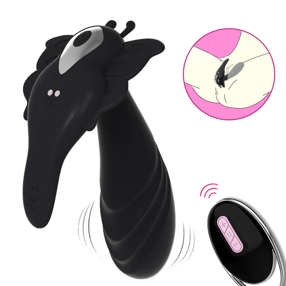 Невидимые бабочки вибратор пригодные для носки трусики с пультом дистанционного