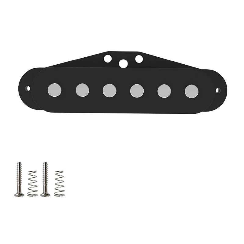 

NAOMI Set of 3PCS Single Coil Pickup SSS for ST Guitar 5MM Pole Flat Top