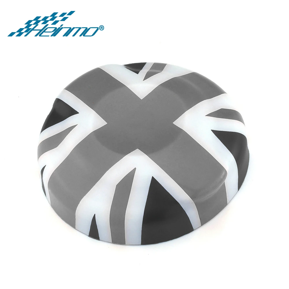 Grey Union Jack Автомобильная масляная крышка наклейка на жилье для MINI Cooper F56 крышка топливного бака наклейка s Чехол для MINI F55 для MINI Cooper аксессуары для декора - Название цвета: Grey Union Jack