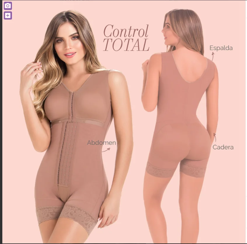 Full Body Shaper Postpartum Girdle Waist Trainer Shapewear Fajas Colombianas Women's Corset Bodysuit Built In Bra Butt Lifter