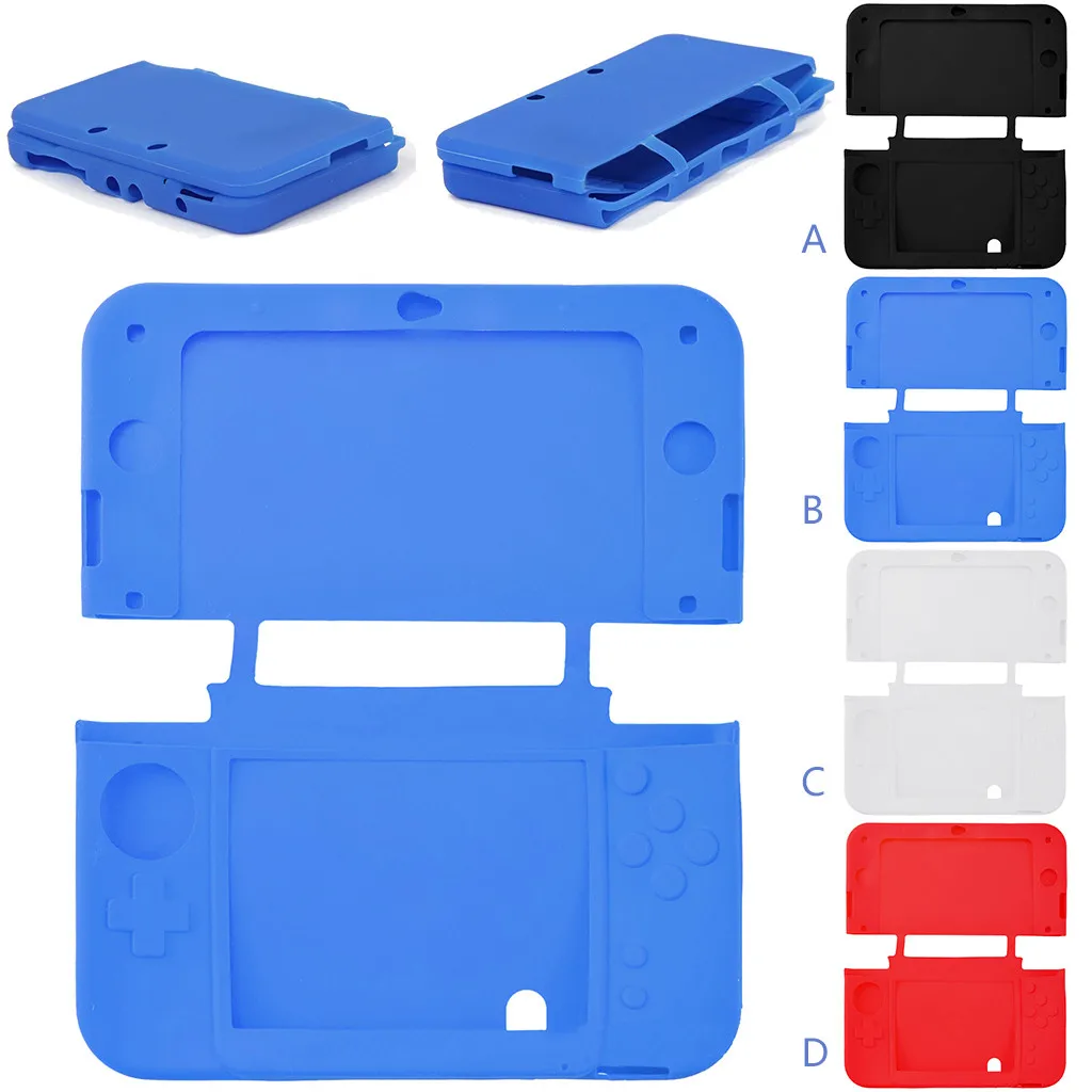 1x Защитный чехол для NEW nintendo 3DS Ультратонкий Мягкий силиконовый защитный кожи