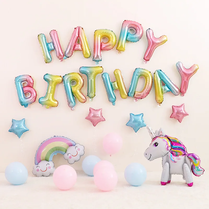 Воздушные шары в виде единорога|Воздушные и аксессуары| |