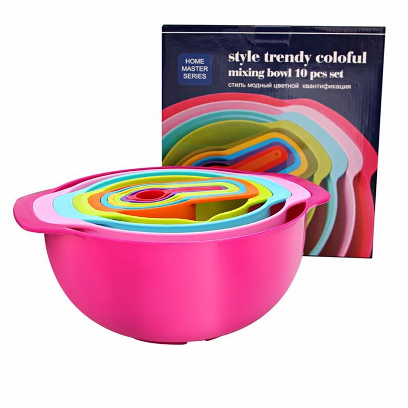 

10pcs/set Measuring Spoons Kitchen Measuring Cup Color Stackable Combination Baking Spoon Kitchen Baking Measuring Tools