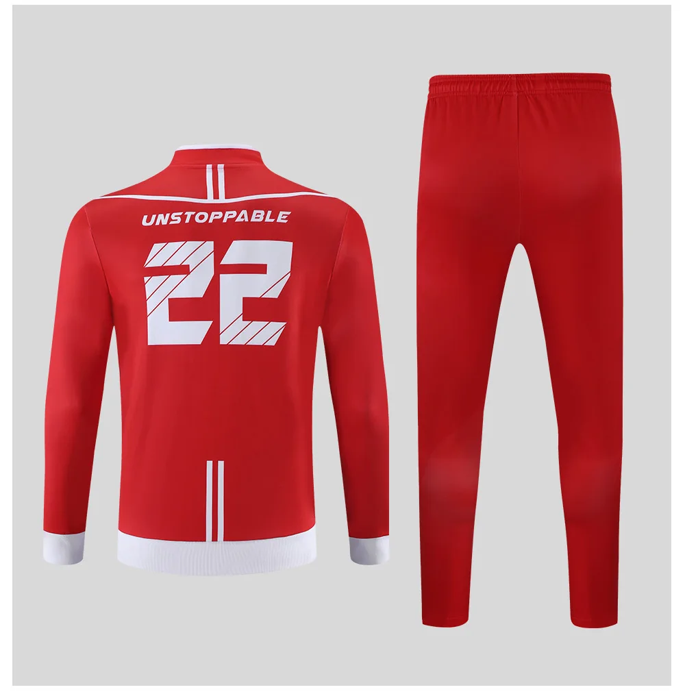 custom Name Number Индивидуальные спортивные костюмы для бега, мужская футбольная форма для командного клуба, сублимационная футбольная куртка, спортивный костюм - Цвет: custom Name Number