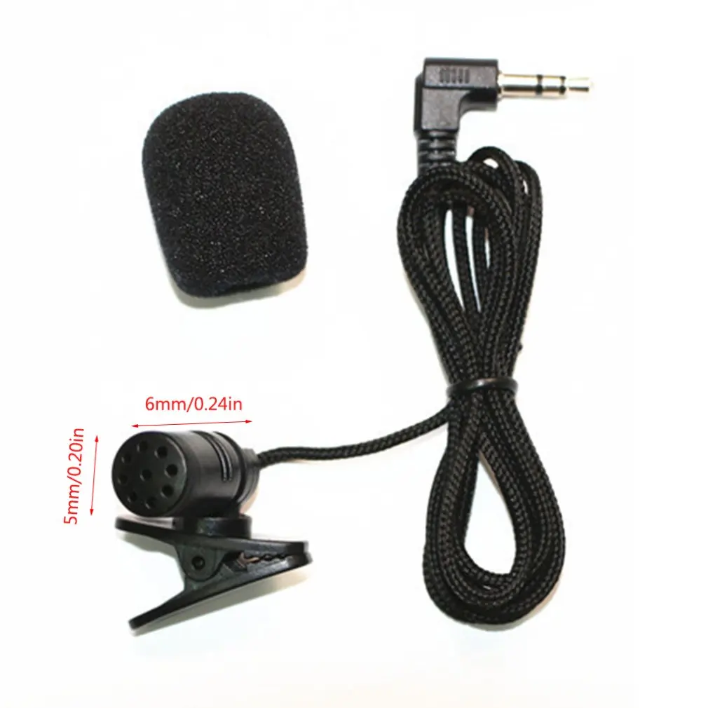 

Collar Microphones Phone Microphone 3.5 mm Jack Hands-free Lapel Mini Wired MIC