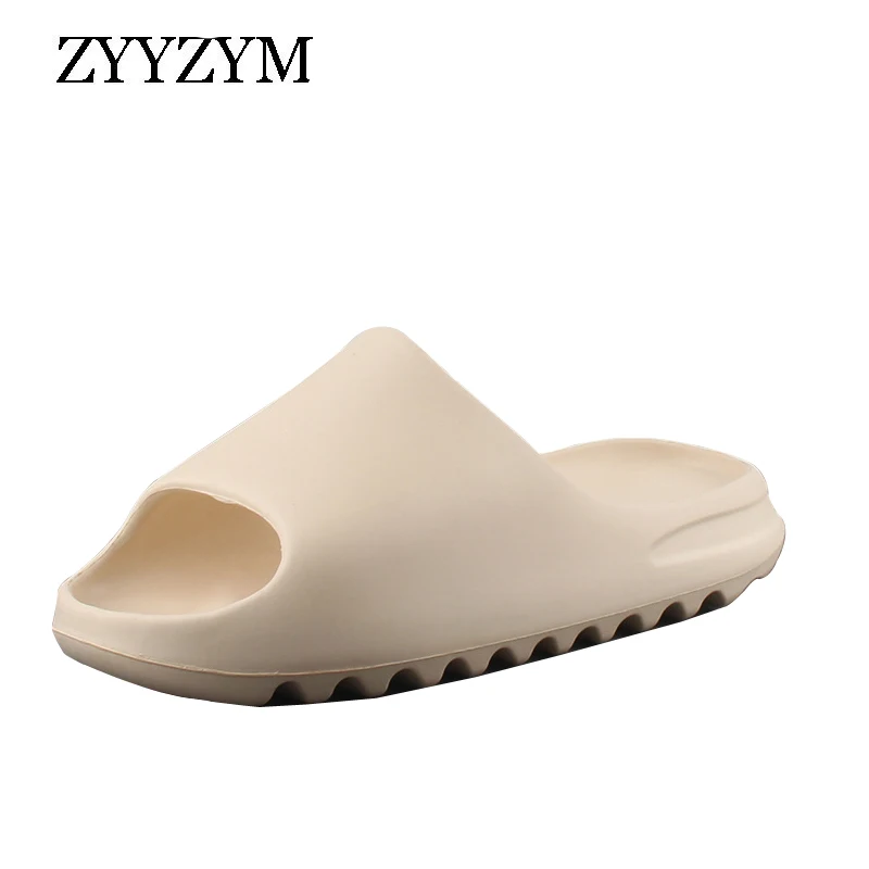 Шлепанцы zyyзем на толстой подошве для мужчин и женщин Нескользящие тапочки с