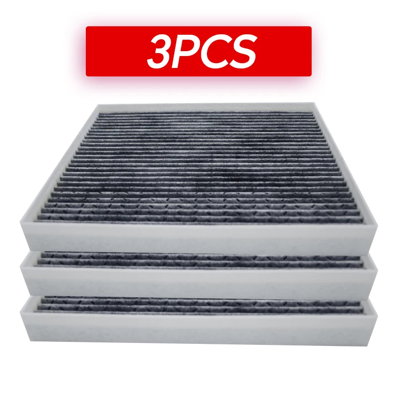 

3PCS Car Filter PM2.5 HEPA Air Condition Filter Replacement for Toyota Corolla Camry Corolla acute RAV4 Air Purifier Filter