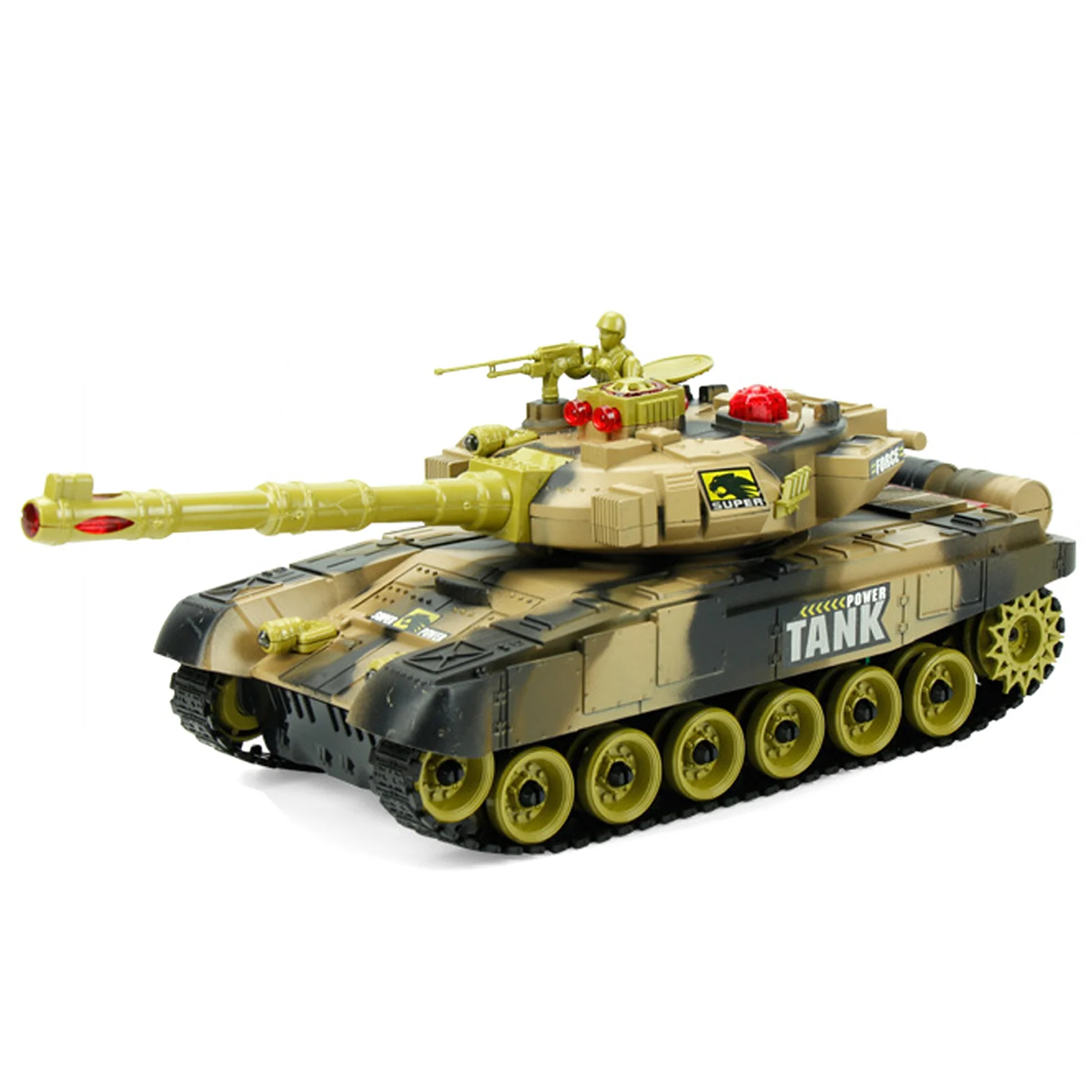 Радиоуправляемый танк M1A2 расстояние 50 м возможность вращения запуск