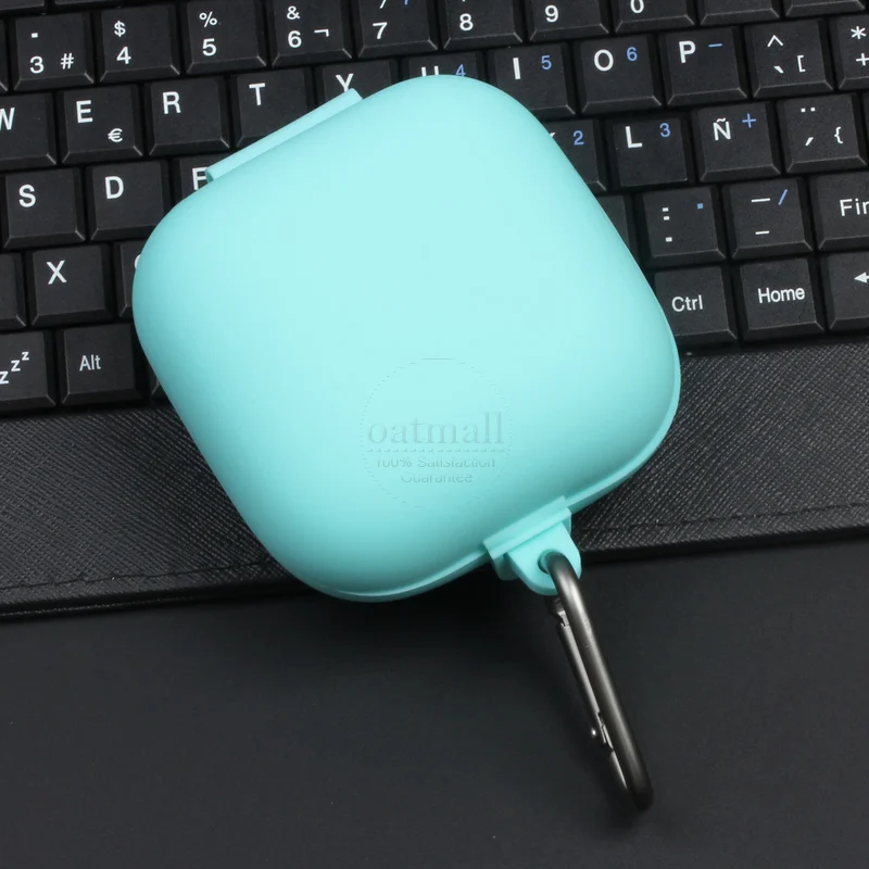 mint Green Матовый Мягкий силикон для Apple Beats Powerbeats Pro Чехол для зарядки рукав беспроводные наушники защитные аксессуары для кожи - Цвет: mint Green