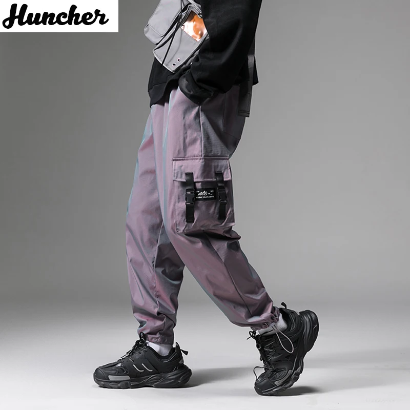 Мужские брюки карго Huncher мужская мода 2020 Осенние мешковатые стиль хип хоп
