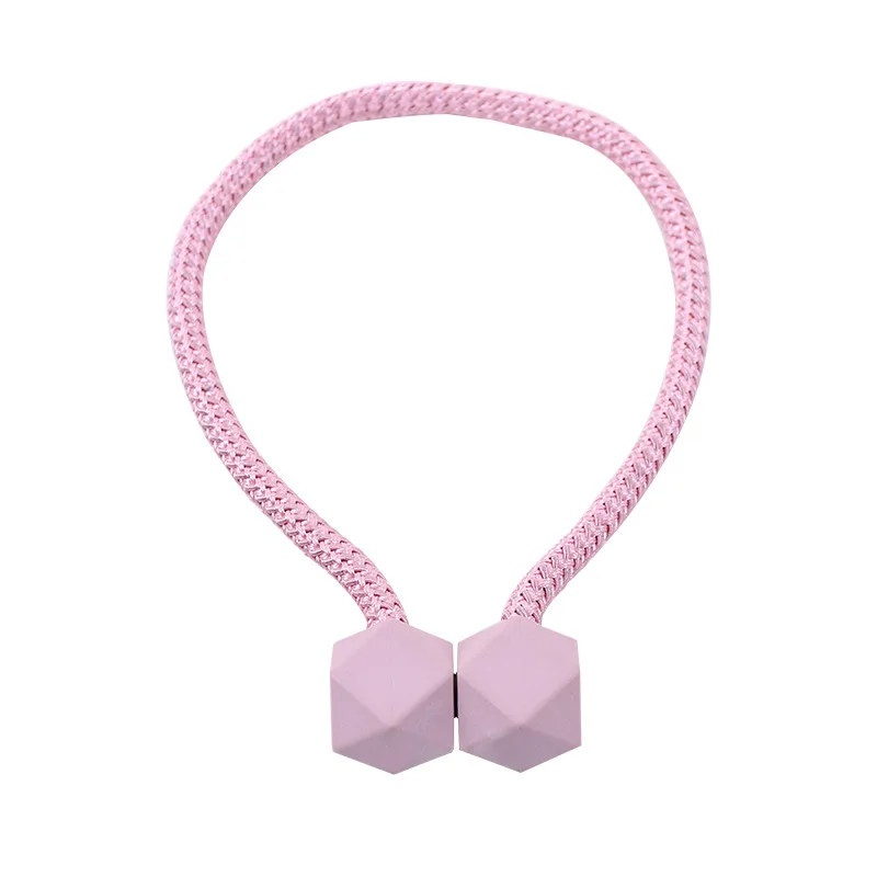 

Creative New Magnetic Curtain Tieback Buckle Strap Holdback Magnet Clip For Curtain Rod Tie Backs Curtain Decorative Accessories