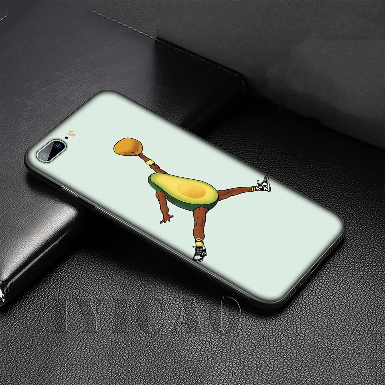 IYICAO милый рисунок авокадо черный мягкий силиконовый чехол для huawei P30 P20 Pro P10 P9 Lite