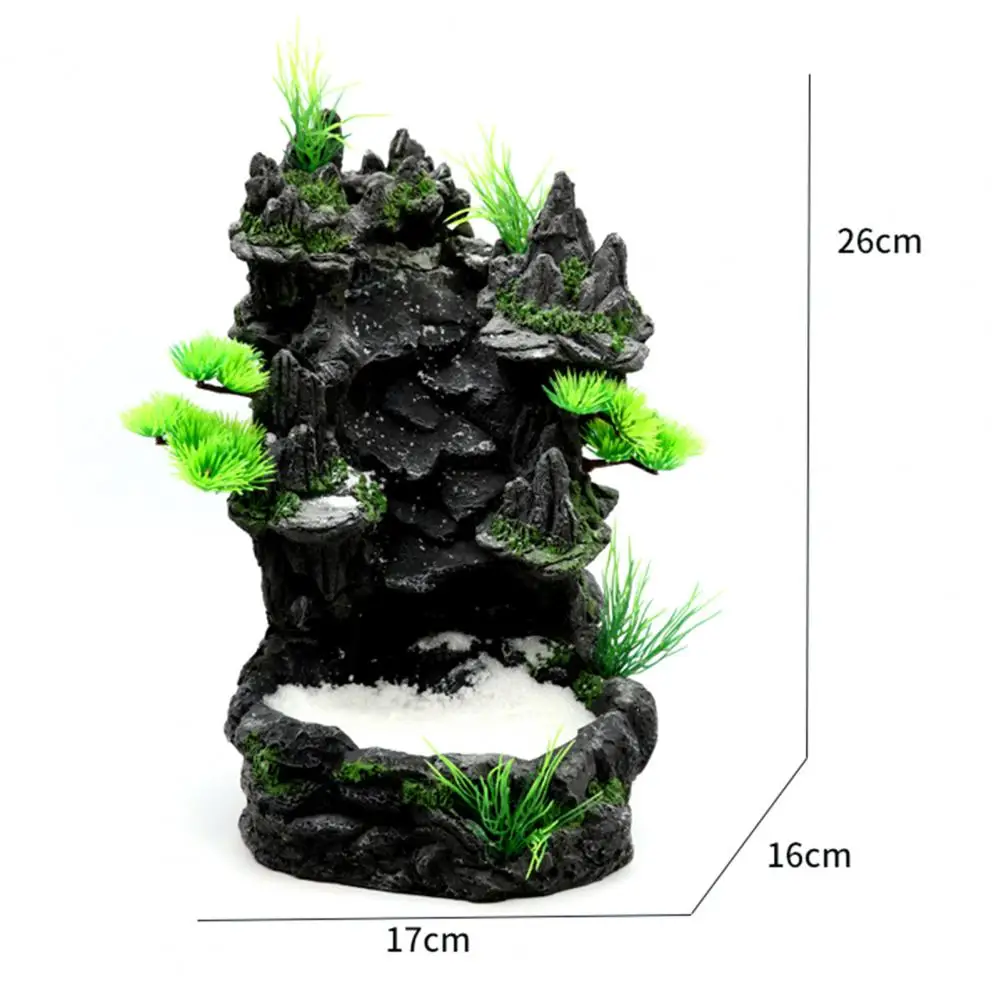 

Resin Simulation Rockery Aquarium Decoration Fish Tank Landscape Ornament Craft Aquarium Decoration Accessories