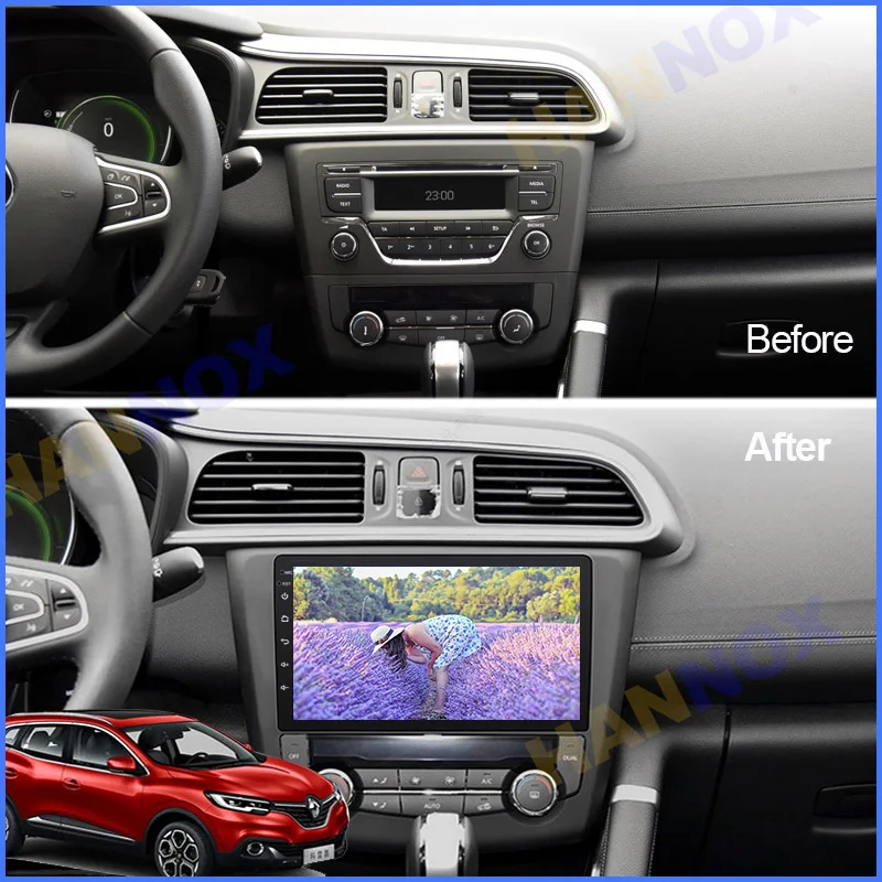 Автомобильный радиоприемник Android11.0 для 2016 2017 2018 Renault Kadjar стереоприемник с