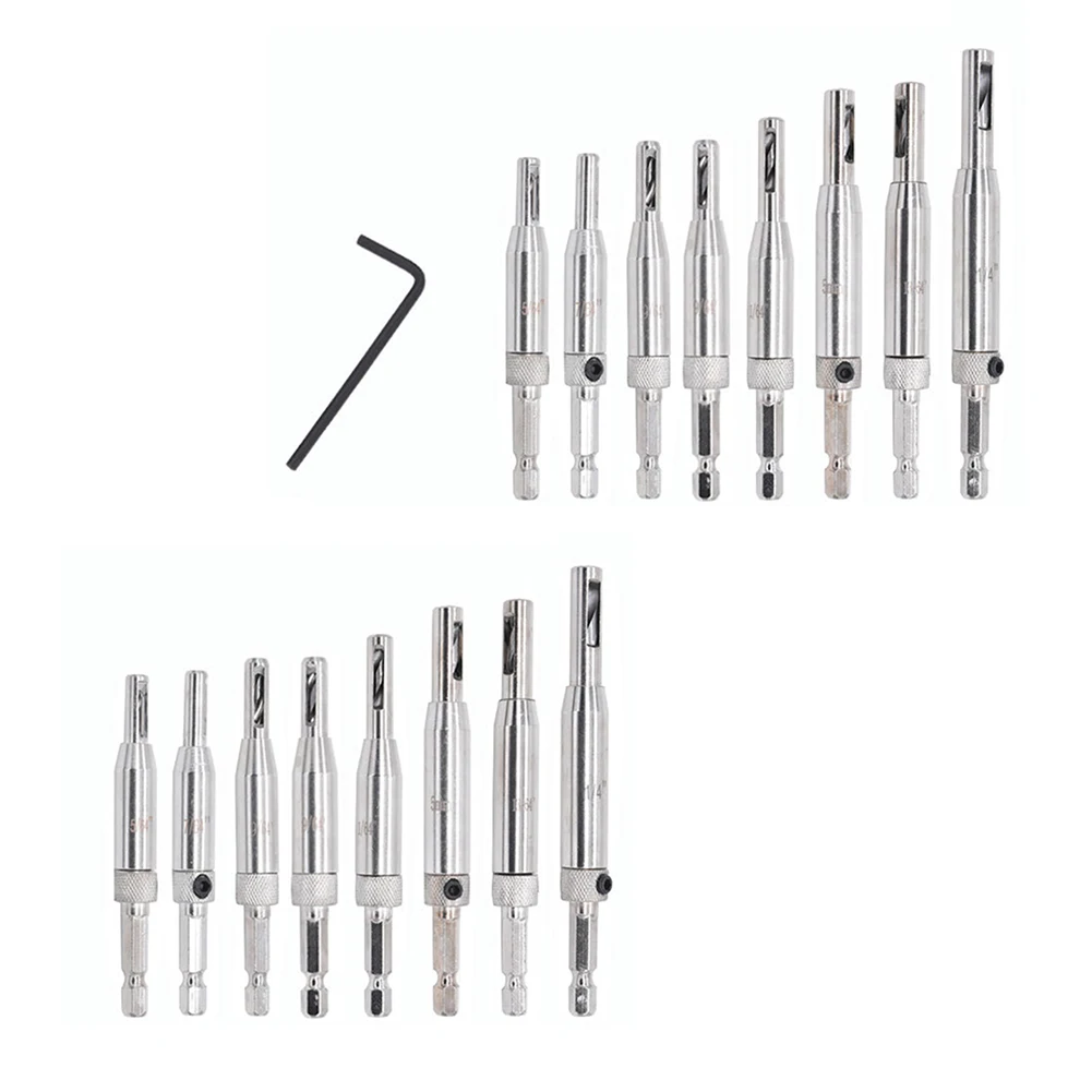 4/7/8/16Pcs High-speed Steel Self Centering Door Hinge Drill Bits Hole Punch Woodworking Tools | Инструменты
