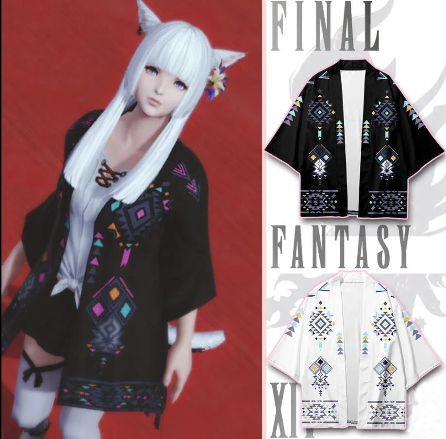 

Кимоно для косплея Ala Mhigo для мужчин и женщин, милый кардиган в японском стиле, хаори юката, летняя рубашка с коротким рукавом, свободная уличная одежда