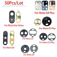 50pcs%ef%bc%8coriginal camera glass lens with glue for motorola one vision fusion hyper e5 e7 g8 g9 plus z4 z3 play e2020 replacement