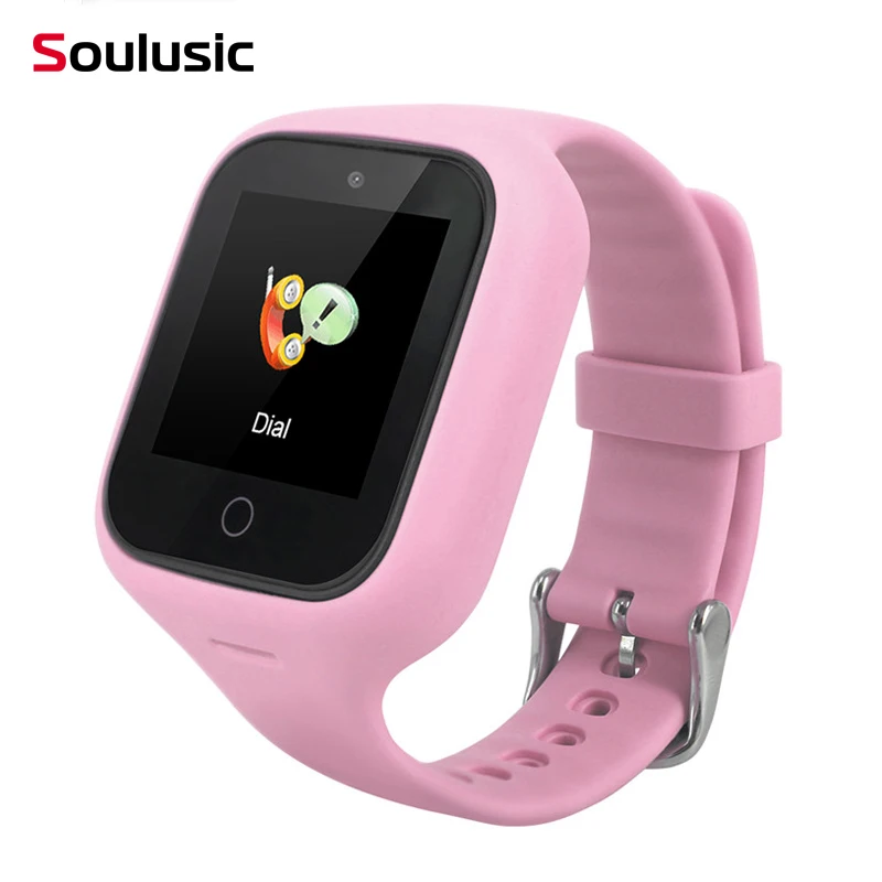 Часы Soulusic S668 Детские с функцией отслеживания местоположения совместимые IOS и
