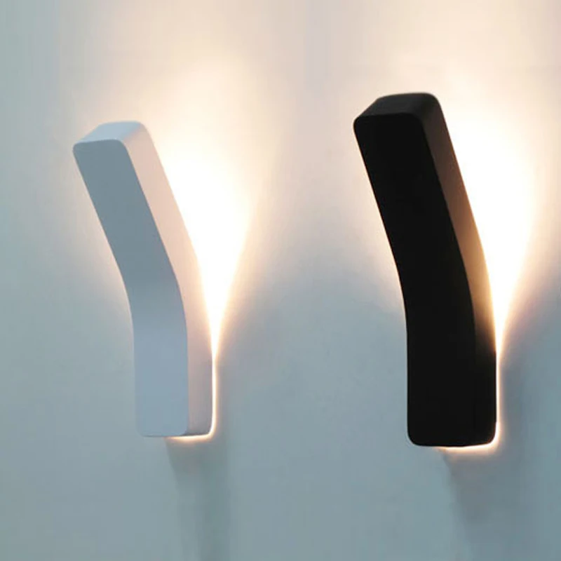 

Modern Led Wall Lamp Minimalist Iron Wall Lamp For Living Room Bedroom Stairs Light Nordic Bedside Wall Light Bathroom Fixtures