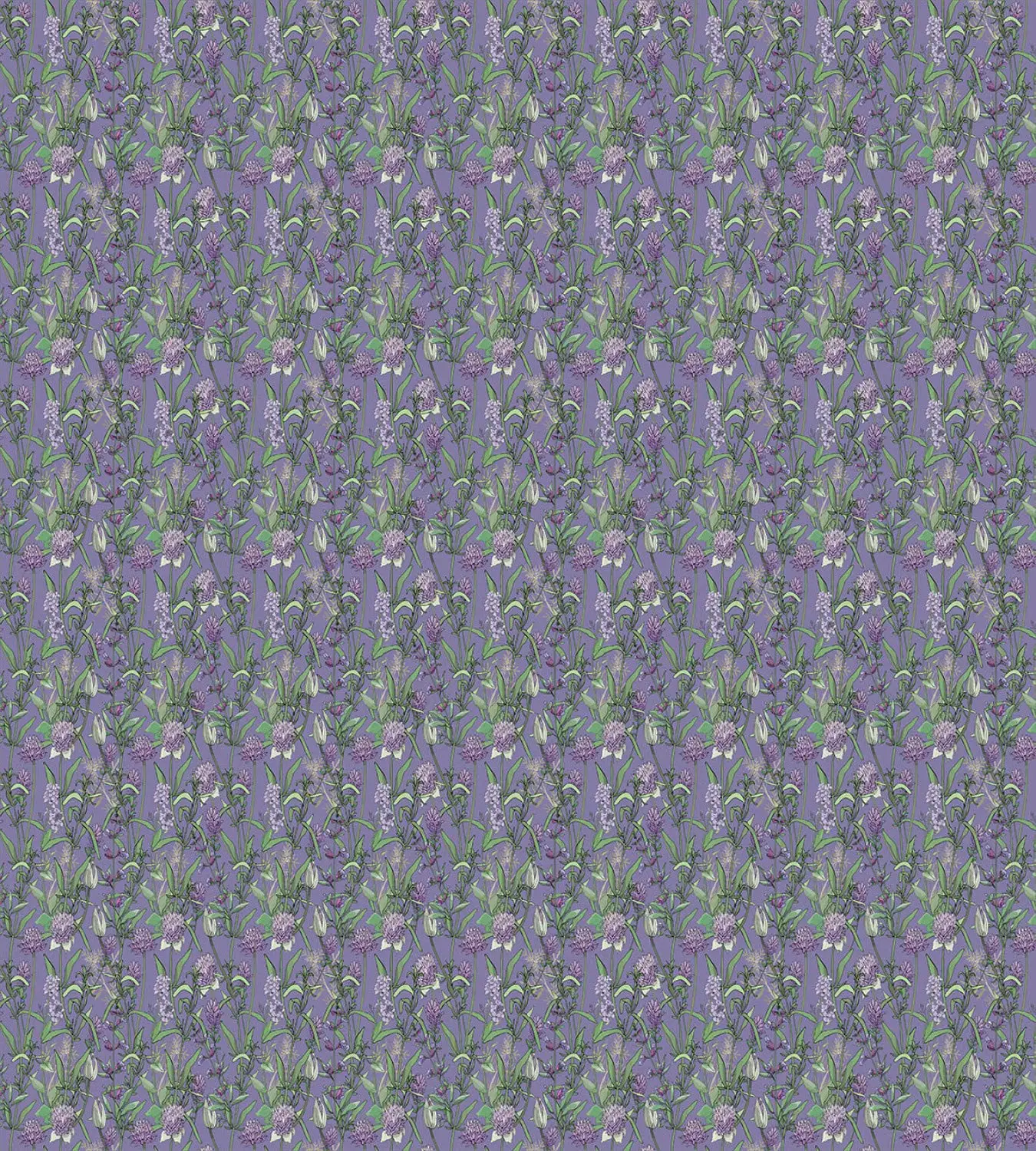 Набор постельного белья из 3 предметов с изображением растений