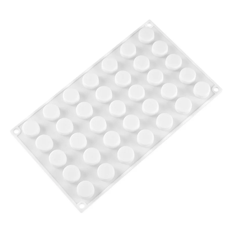 35 отверстий маленькая цилиндрическая силиконовая форма для торта 3d хлеба мусса