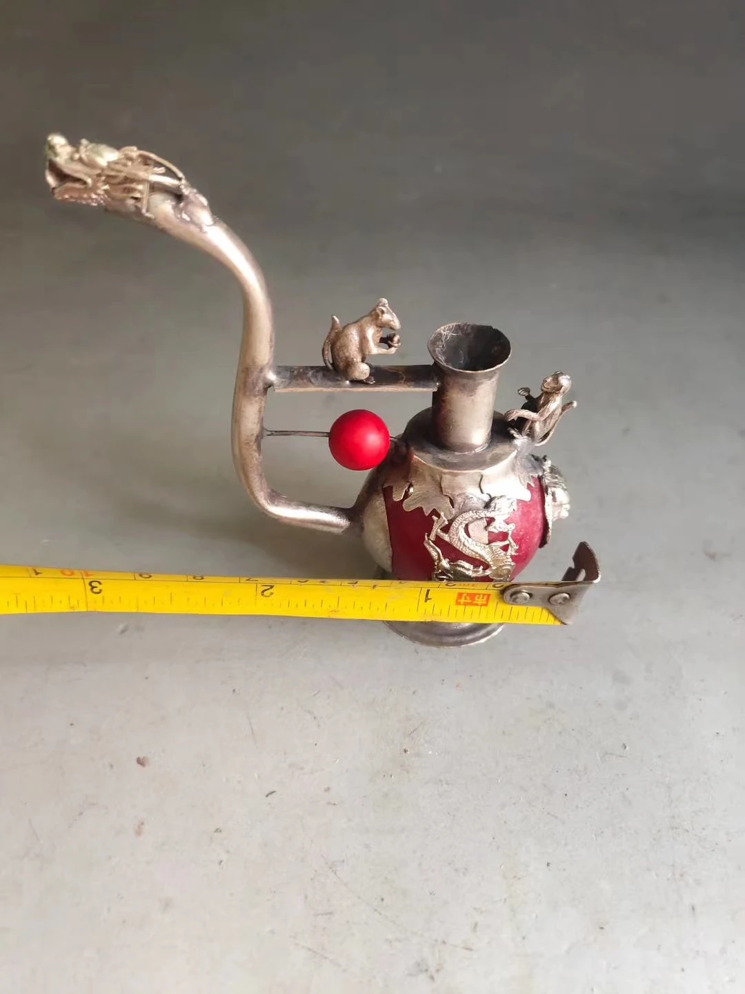 Белая медная инкрустированная фарфоровая водопроводная труба Китайская