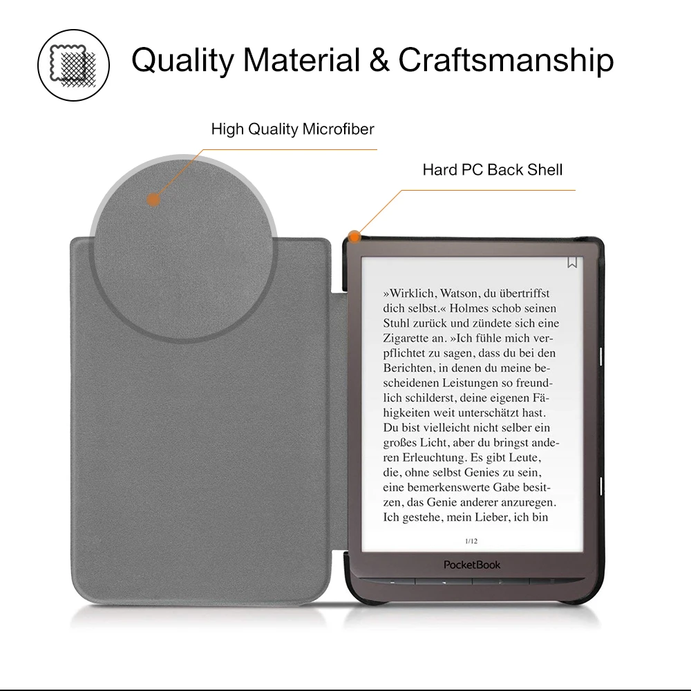 Чехол для PocketBook 740 Pro 3 7 8 дюймов Pocketbook Inkpad чехол inkpad PB740 | Компьютеры и офис