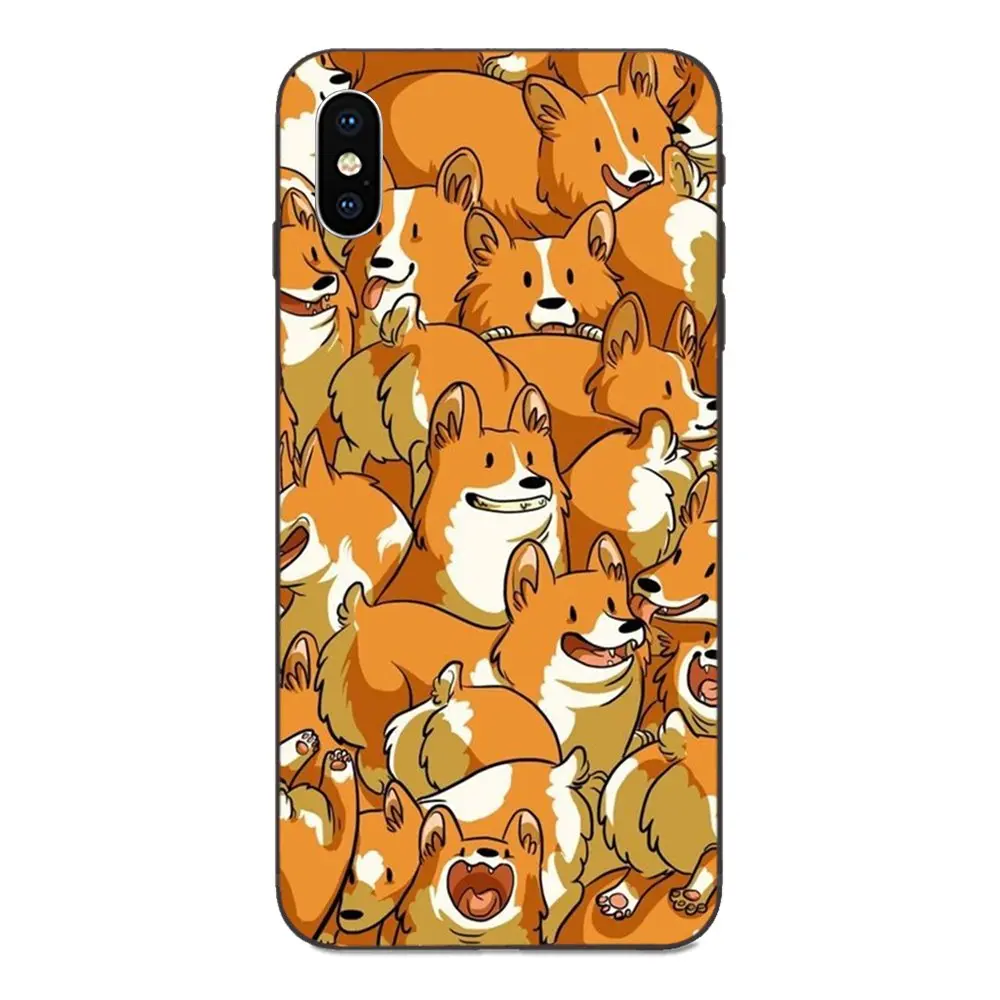 ТПУ чехол Corgi для Xiaomi Redmi Note 3 3S 4 4A 4X 5 5A 6 6A 7 7A K20 Plus Pro S2 Y2 Y3 | Мобильные телефоны и