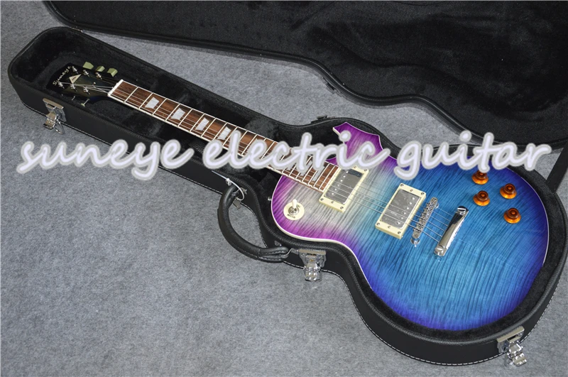 Suneye стандартная электрогитара твердая гитара из красного дерева корпус