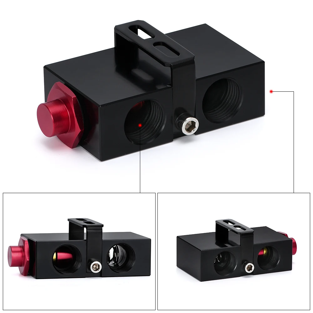 VR RACING Масляный фильтр Сэндвич адаптер с встроенным масляным термостатом AN10