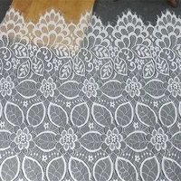1 5meter x 1 5meter big flower eyelash lace fabric diy vintage wedding dress sewing accessories v2310