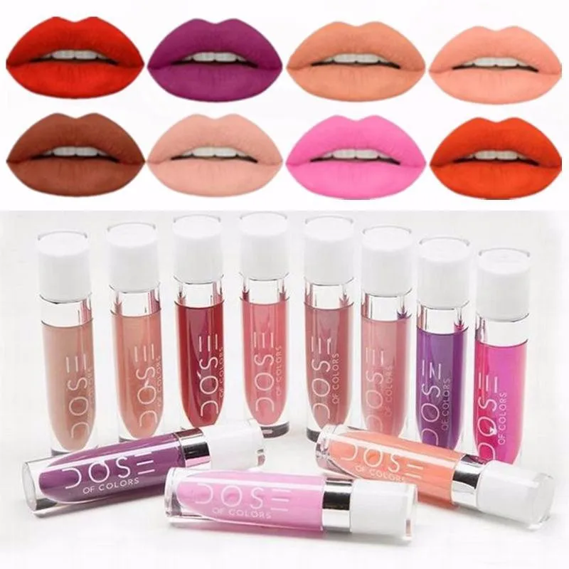 Женская матовая помада стойкая водостойкая жидкая Увлажняющая Косметическая