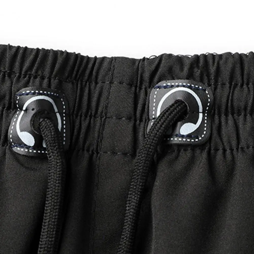 Шорты мужские однотонные на молнии быстросохнущие Короткие штаны до колен с