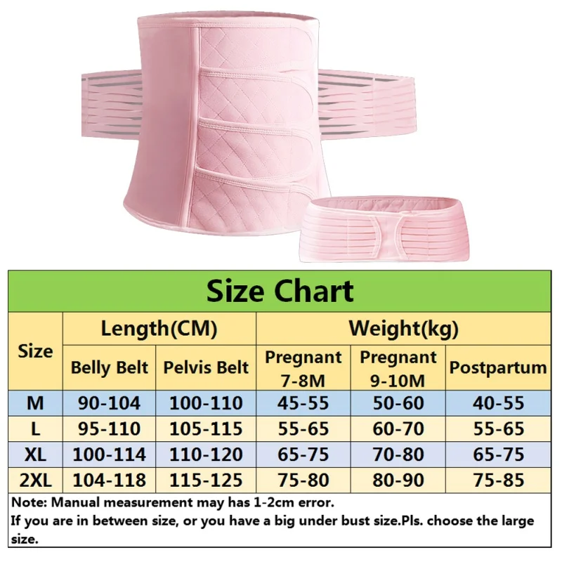 

Postpartum Belt Post Partum Bandage Postnatal Support Girdle Slim Waist Cincher Shapewear Belly Band Body Shaper Trainer Corset