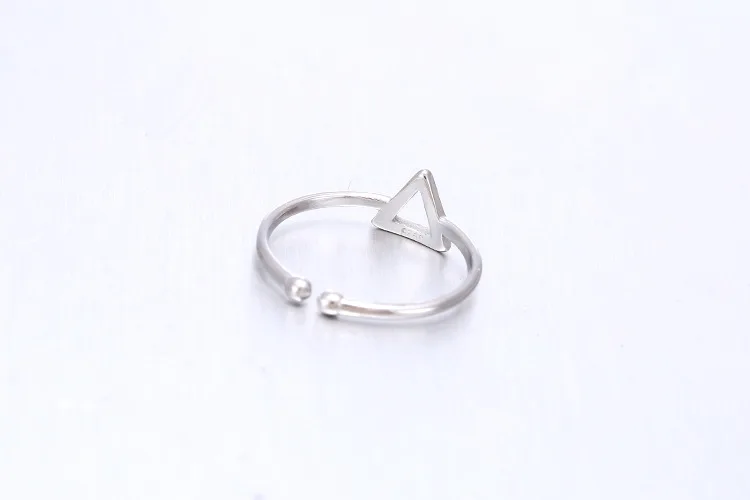 Kindey новые модные серебристого цвета треугольные кольца для мужчин и женщин Boho